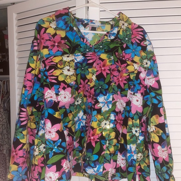 Carolina Colours Jackets & Blazers - Carolina Colors Floral Women's Jacket